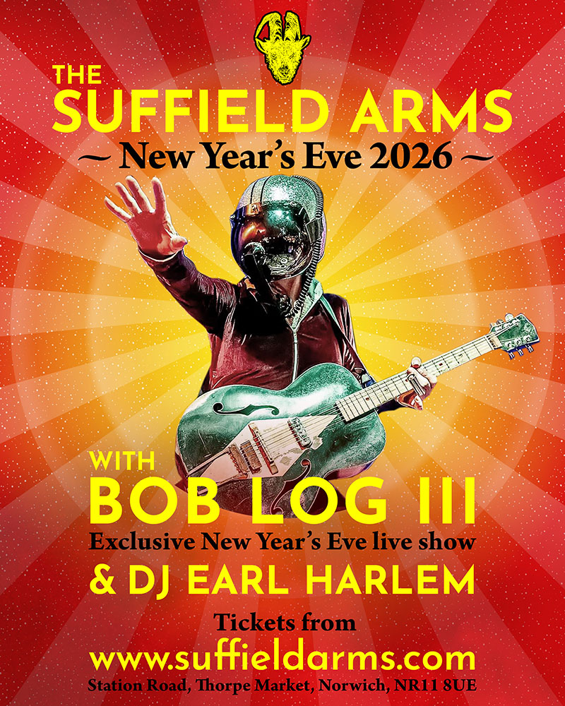 Suffield Arms New Year's Party with Bob Log III